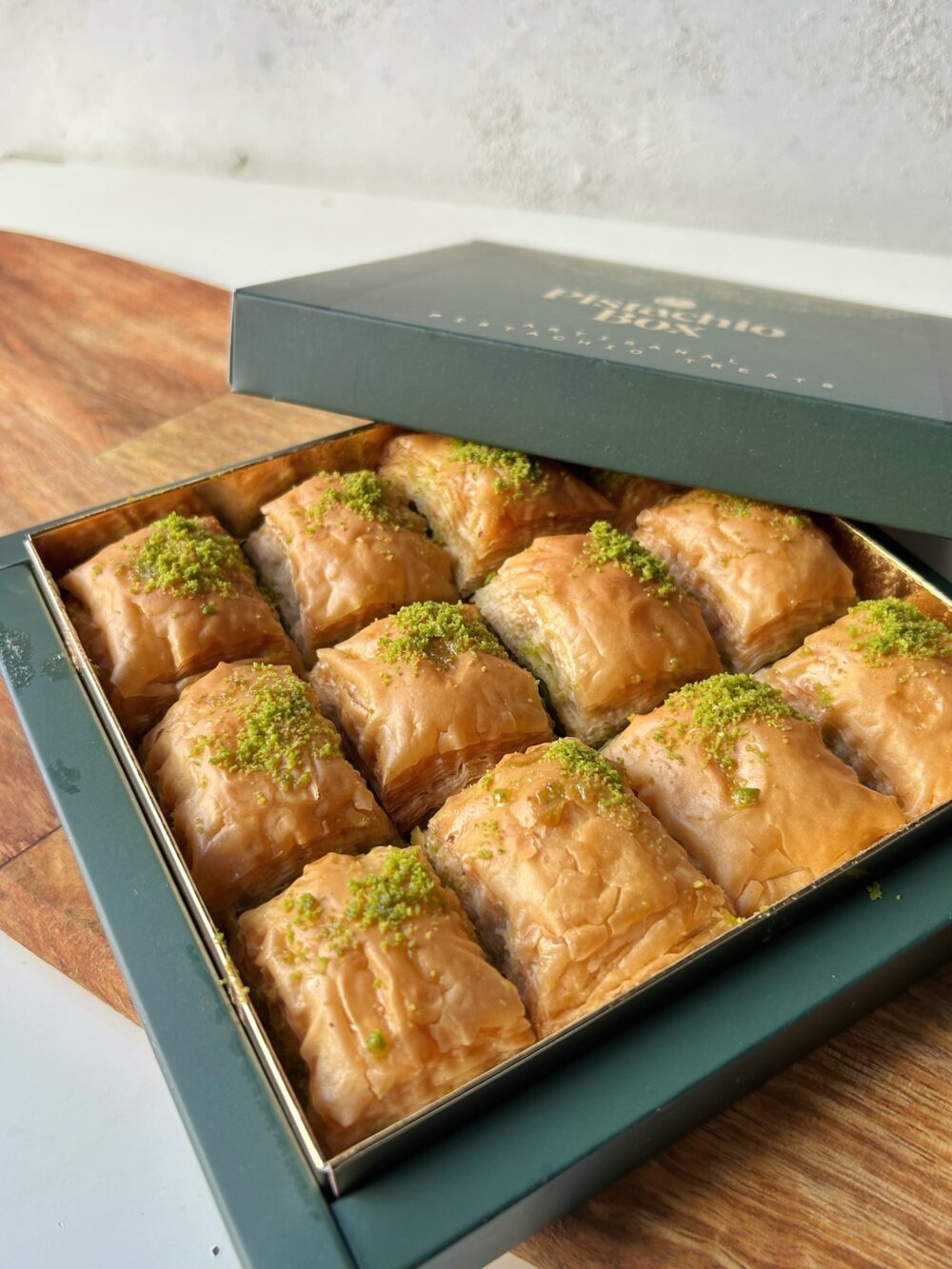 Traditional Pistachio Baklava